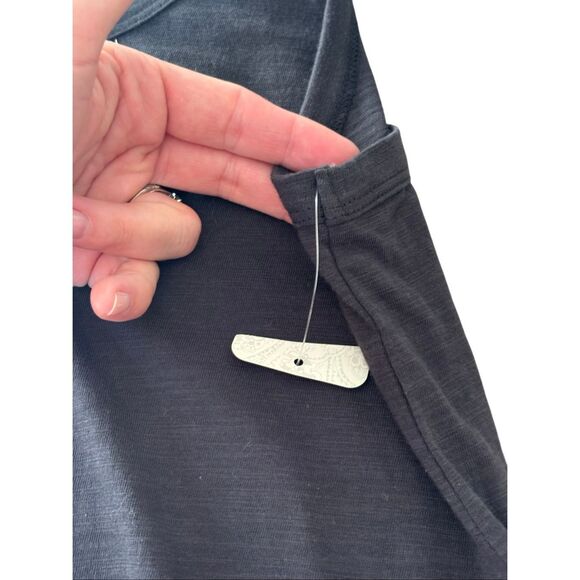 NEW Free People Tee Off Tank Top Bodysuit size S Black Intimately - Picture 9 of 10